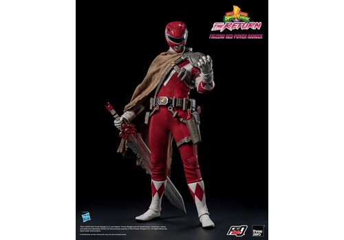 Figurka Mighty Morphin Power Rangers: The Return FigZero 1/6 - Red Ranger- Zdjęcie 8