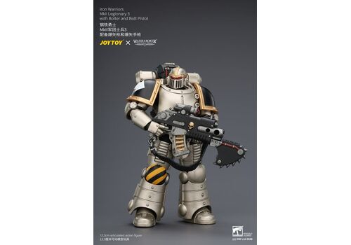 Figurka Warhammer Herezja Horusa 1/18 - Iron Warriors MkII Legionary 3- Zdjęcie 2