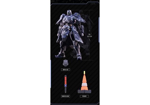 Model do składania Chang An Wei Mecha / Traffic Police- Zdjęcie 4