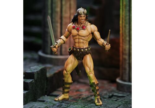 Zestaw 2 figurek Conan Barbarzyńca: Wieża słonia Epic H.A.C.K.S. 1/12 - Young Conan and Yag Kosha- Zdjęcie 4