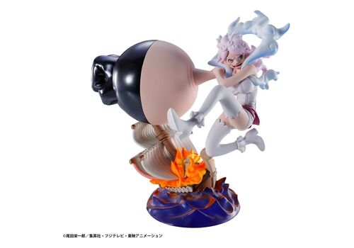Zestaw 4 mini figurek One Piece Petitrama Series - LOGBOX RE BIRTH Egghead 02- Zdjęcie 3