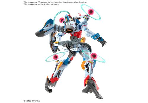 Model figurki GUNDAM HG GQuuuuuuX 1/144 - gMS-Ω GQuuuuuuX (Endymion Unit Awakened)- Zdjęcie 2