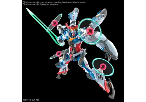 Model figurki GUNDAM HG GQuuuuuuX 1/144 - gMS-Ω GQuuuuuuX (Endymion Unit Awakened)- Zdjęcie 3