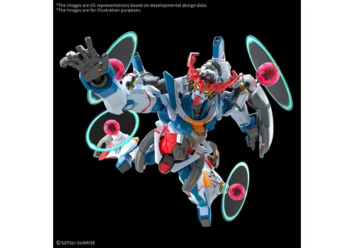 Model figurki GUNDAM HG GQuuuuuuX 1/144 - gMS-Ω GQuuuuuuX (Endymion Unit Awakened)- Zdjęcie 5