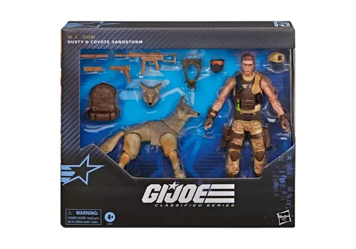Zestaw 2 figurek G.I. Joe Classified Series - Dusty & Coyote Sandstorm- Zdjęcie 5