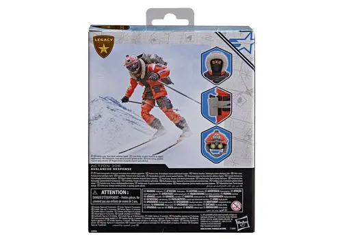 Figurka G.I. Joe Classified Series Legacy Collection - Action Joe: Avalanche Response- Zdjęcie 6