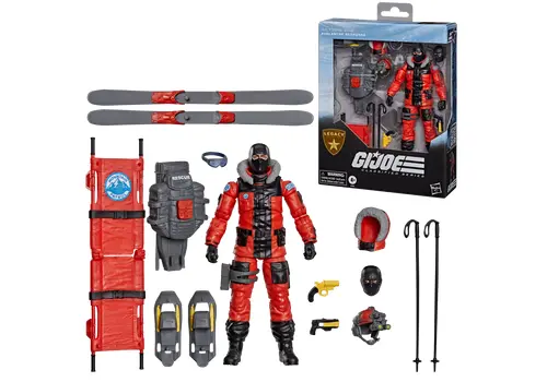 Figurka G.I. Joe Classified Series Legacy Collection - Action Joe: Avalanche Response- Zdjęcie 4