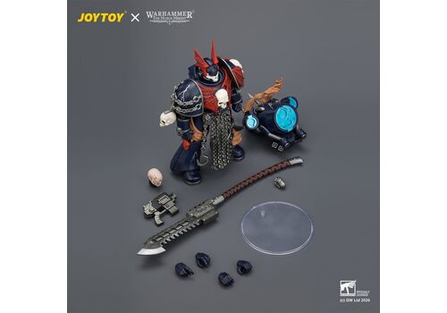 Figurka Warhammer Herezja Horusa 1/18 - Night Lords Legion Praetor- Zdjęcie 6