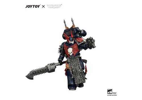 Figurka Warhammer Herezja Horusa 1/18 - Night Lords Legion Praetor- Zdjęcie 9