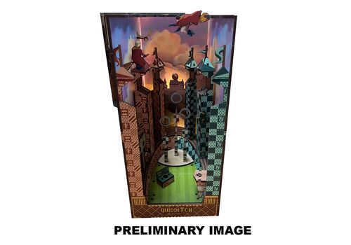 Drewniany model do składania Harry Potter Tiny Adventures Quidditch Pitch- Zdjęcie 2