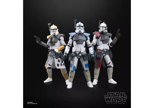 Zestaw 3 figurek Star Wars: The Clone Wars Black Series - Arc Trooper- Zdjęcie 5