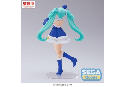 Figurka Character Vocal Series 01: Hatsune Miku High Premium - Hatsune Miku (Sapphire Christmas Ver.)- Zdjęcie 2