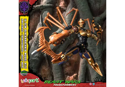 Figurka do złożenia Transformers: Beast Wars AMK Series - Blackarachnia- Zdjęcie 12