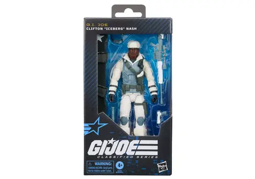 Figurka G.I. Joe Classified Series - Clifton “Iceberg” Nash- Zdjęcie 4