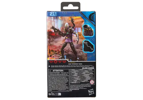 Figurka G.I. Joe Classified Series - Axel “Synapse” Soma- Zdjęcie 5