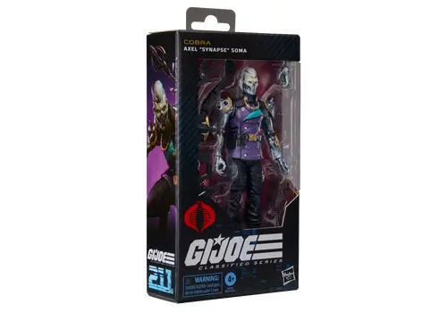Figurka G.I. Joe Classified Series - Axel “Synapse” Soma- Zdjęcie 4
