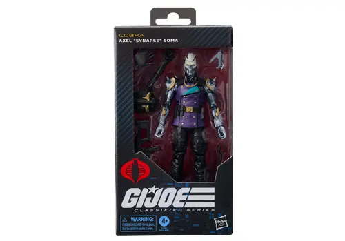 Figurka G.I. Joe Classified Series - Axel “Synapse” Soma- Zdjęcie 3