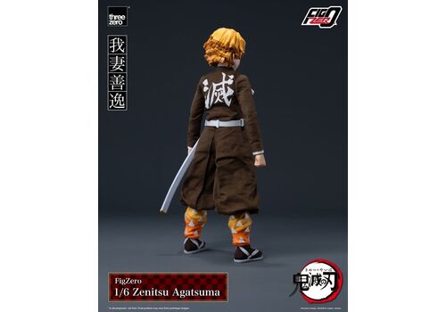 Figurka Demon Slayer: Kimetsu no Yaiba FigZero 1/6 - Zenitsu Agatsuma- Zdjęcie 12