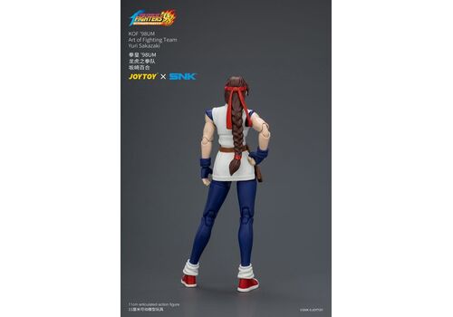 Figurka The King Of Fighters '98 Ultimate Match 1/18 - Art of Fighting Team Yuri Sakazaki- Zdjęcie 5
