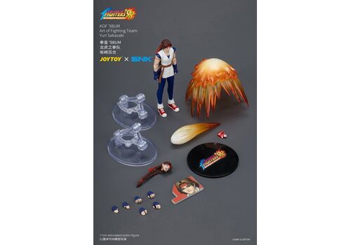 Figurka The King Of Fighters '98 Ultimate Match 1/18 - Art of Fighting Team Yuri Sakazaki- Zdjęcie 13