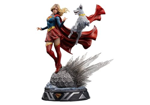 Figurka Supergirl (2026) Art Scale 1/10 - Supergirl & Krypto- Zdjęcie 2