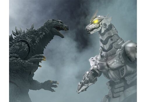 Figurka Godzilla: S.O.S. dla Tokyo (2003) S.H. MonsterArts - Mechagodzilla (Heavy Armed/High Mobility Type) (Movie Graphic Plus)- Zdjęcie 9