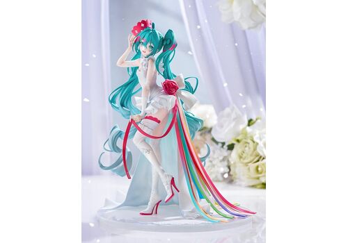 Figurka Hatsune Miku GT Project G.S.Collection 1/7 - Racing Miku 15th "Rhapsody" 2010-2025- Zdjęcie 2