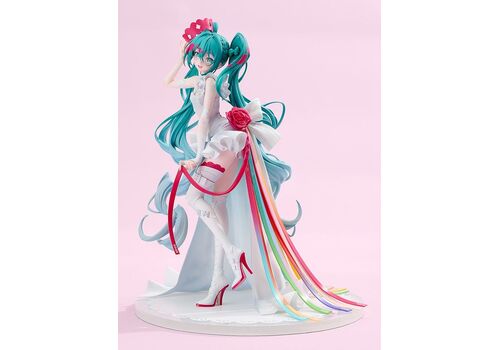 Figurka Hatsune Miku GT Project G.S.Collection 1/7 - Racing Miku 15th "Rhapsody" 2010-2025- Zdjęcie 7
