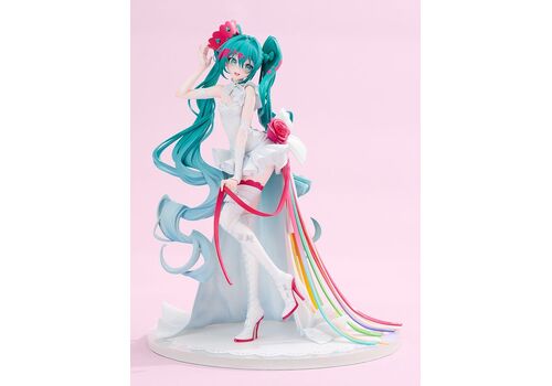 Figurka Hatsune Miku GT Project G.S.Collection 1/7 - Racing Miku 15th "Rhapsody" 2010-2025- Zdjęcie 8
