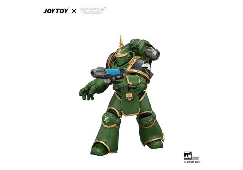 Figurka Warhammer Herezja Horusa 1/18 - Salamanders MK III Tactical Legionary- Zdjęcie 5