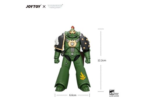 Figurka Warhammer Herezja Horusa 1/18 - Salamanders MKVI Tactical Legionary- Zdjęcie 6