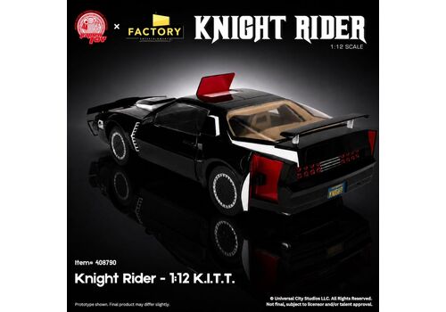 Model samochodu z figurką Knight Rider 1/12 - K.I.T.T. with Michael Knight- Zdjęcie 7