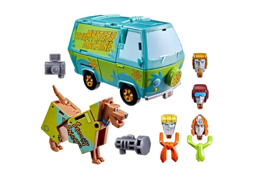 Zestaw 2 figurek Transformers x Scooby Doo - Mysterious Prime & Automutt- Zdjęcie 7