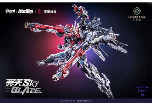 Model do składania AniMester x Nuclear Gold Reconstruction 1/72 - Crystal Envoy Unit-03 Sky Blaze- Zdjęcie 5