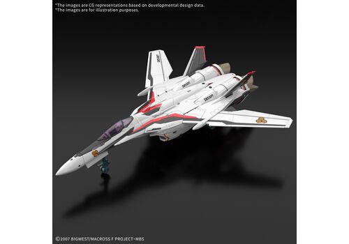 Model figurki MACROSS F HG 1/100 - VF-25F Messiah Valkyrie (Alto Custom)- Zdjęcie 4