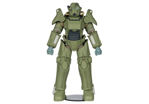 Figurka Fallout 76 McFarlane Gaming Edition - T-45 Military Armor (Red Platinum Edition)- Zdjęcie 3
