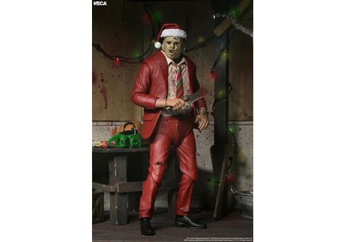 Figurka Teksańska masakra piłą mechaniczną - Ultimate Santa Leatherface- Zdjęcie 3