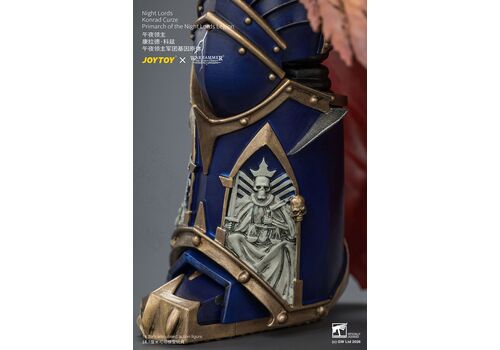 Figurka Warhammer Herezja Horusa 1/18 - Night Lords Konrad Curze: Primarch of the Night Lords Legion- Zdjęcie 19