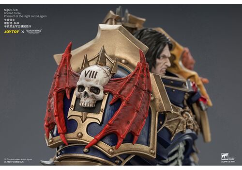 Figurka Warhammer Herezja Horusa 1/18 - Night Lords Konrad Curze: Primarch of the Night Lords Legion- Zdjęcie 22