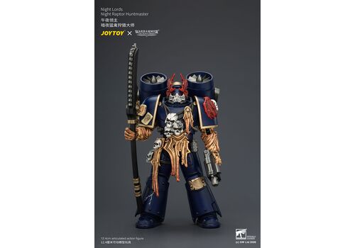 Figurka Warhammer Herezja Horusa 1/18 - Night Lords Night Raptor Huntmaster- Zdjęcie 4