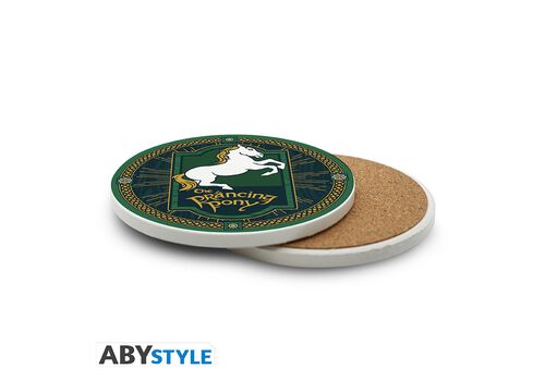 Ceramiczna podkładka pod kubek Władca Pierścieni - Prancing Pony (1 szt.)- Zdjęcie 2