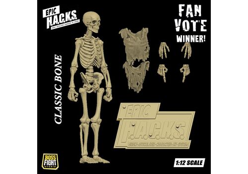 Figurka Epic H.A.C.K.S. 1/12 - Skeleton Blank (Classic Bone)- Zdjęcie 2