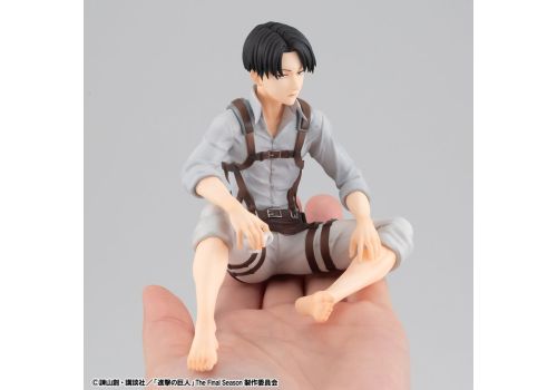 Zestaw 2 figurek Attack on Titan G.E.M. Series Palm Size - Eren Yeager & Squad Captain Levi- Zdjęcie 10