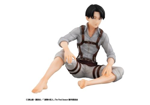 Zestaw 2 figurek Attack on Titan G.E.M. Series Palm Size - Eren Yeager & Squad Captain Levi- Zdjęcie 12