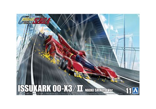 Model do sklejenia Cyber Formula 1/24 - ISSUXARK 00-X3/II Naoki Shinjyo Ver.- Zdjęcie 5