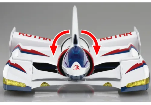 Model do sklejenia Cyber Formula 1/24 - Issuxark 00-X3/II Karl Lichter Von Randoll Ver.- Zdjęcie 5