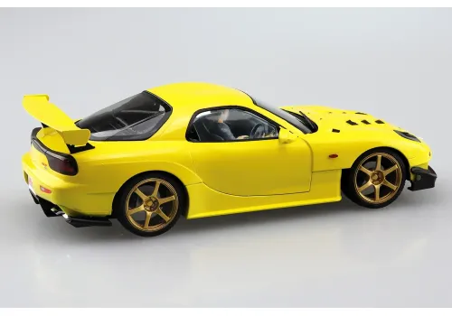 Model do sklejenia Initial D 1/24 - Keisuke Takahashi FD3S RX-7 Project D Ver. (z figurką Keisuke Takahashi)- Zdjęcie 2
