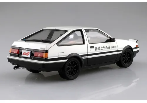 Model do sklejenia Initial D 1/24 - Takumi Fujiwara AE86 Trueno Vol.1 Ver.- Zdjęcie 2