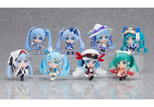 Tajemnicza mini figurka Hatsune Miku - Snow Miku All Stars Collection Vol. 1- Zdjęcie 2
