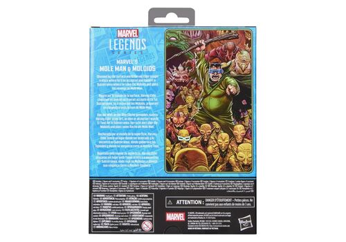 Zestaw 3 figurek Fantastic Four Marvel Legends - Marvel's Mole Man & Moloids- Zdjęcie 15
